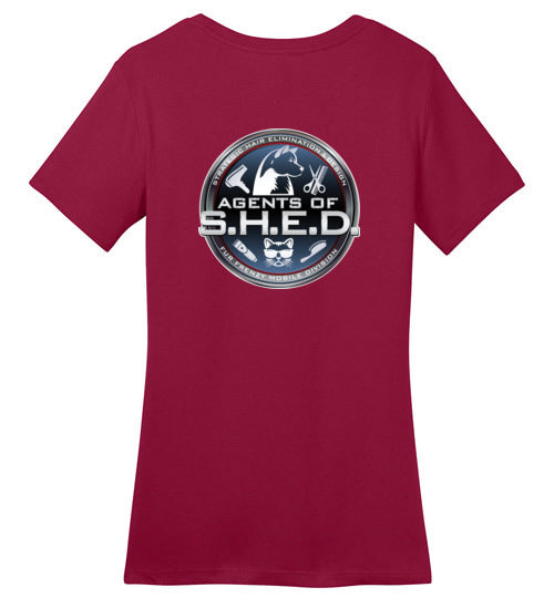 S.H.E.D. District Made Ladies Perfect Weight Tee