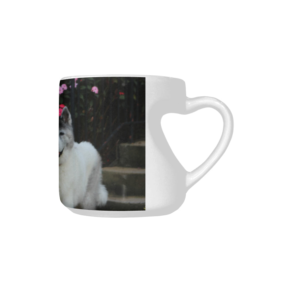 Custom Heart Mug Heart-shaped Mug