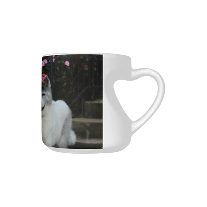 Custom Heart Mug Heart-shaped Mug