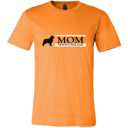 Newfoundland Mom Black Unisex Short Sleeve Jersey Tee