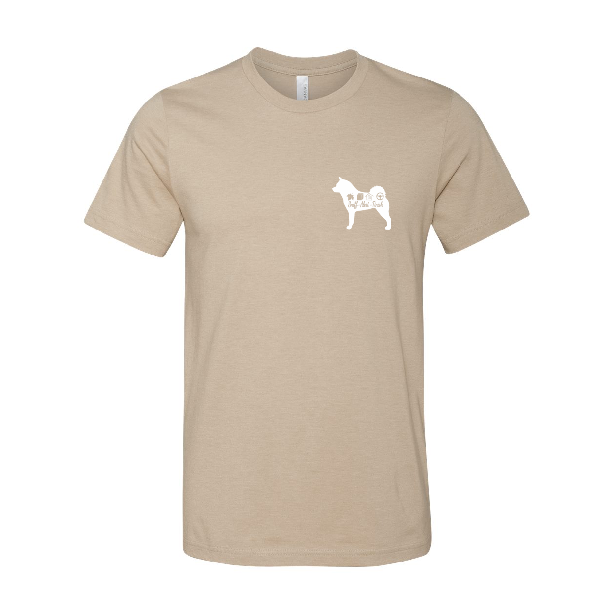 Akita Scent Sniff F/B Unisex SS Jersey Tee