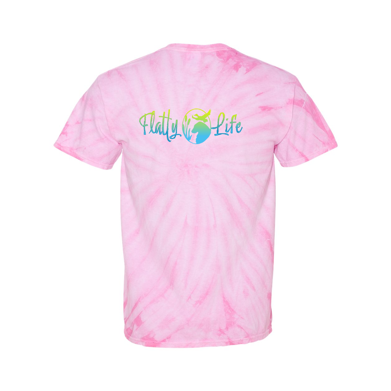 Flatty Life Front/Back Pinwheel SS T-Shirt