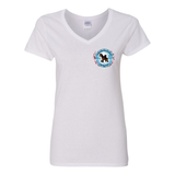 GBAC Logo Gildan Women's V-Neck T-Shirt