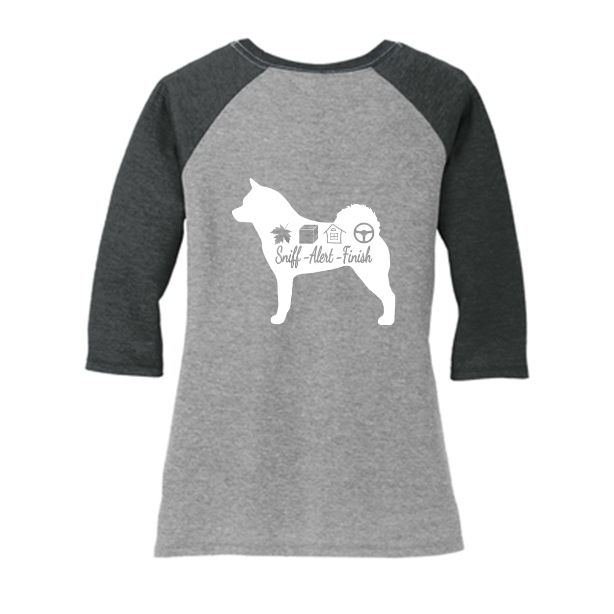 Akita Scent F/B 3/4-Sleeve Raglan