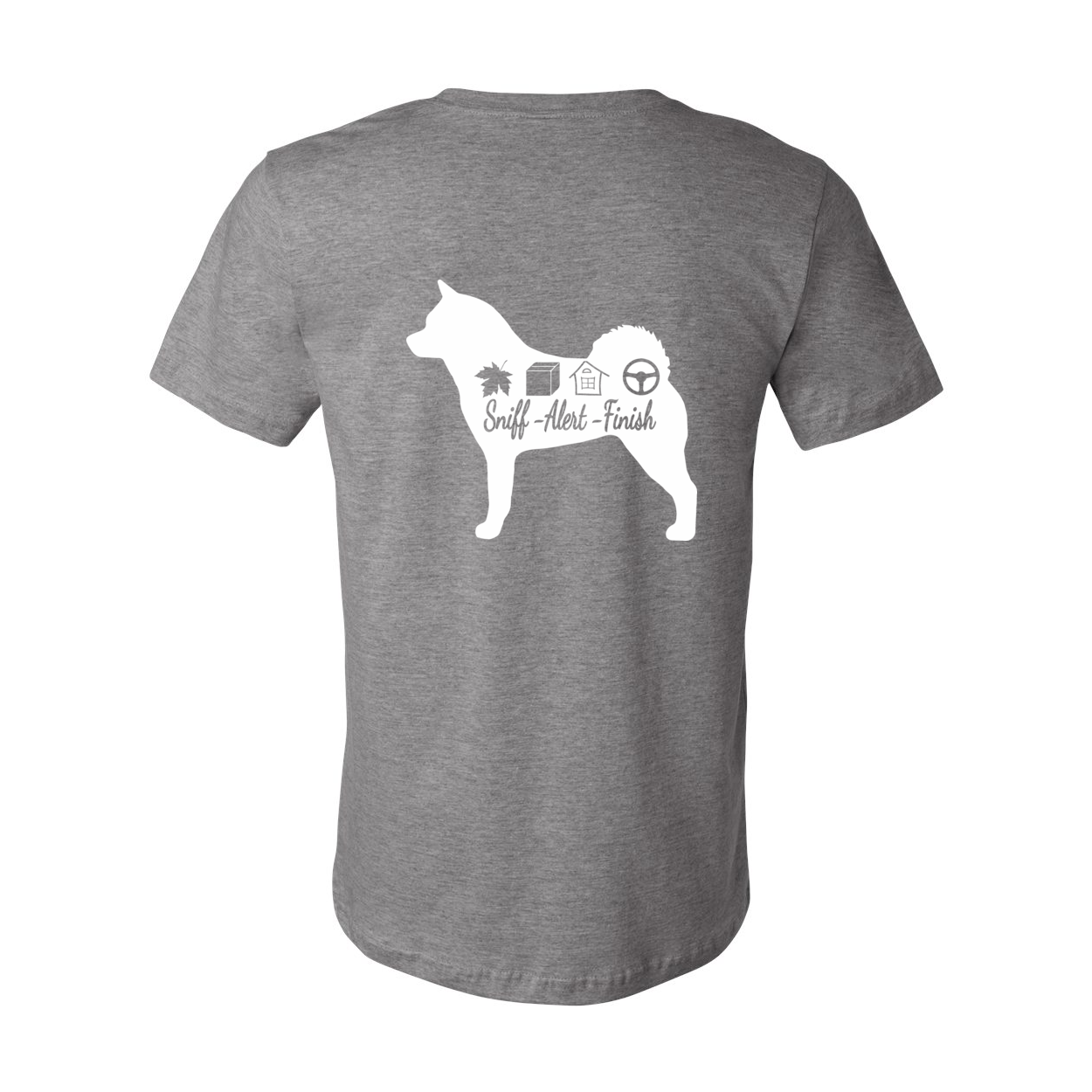 Akita Scent Sniff F/B Unisex SS Jersey Tee