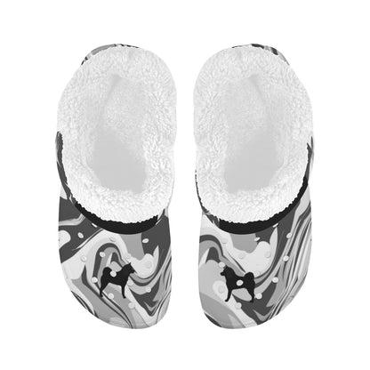 Fleece lined Foam Clogs For Adults White Fleece Lined Foam Clogs for Adults