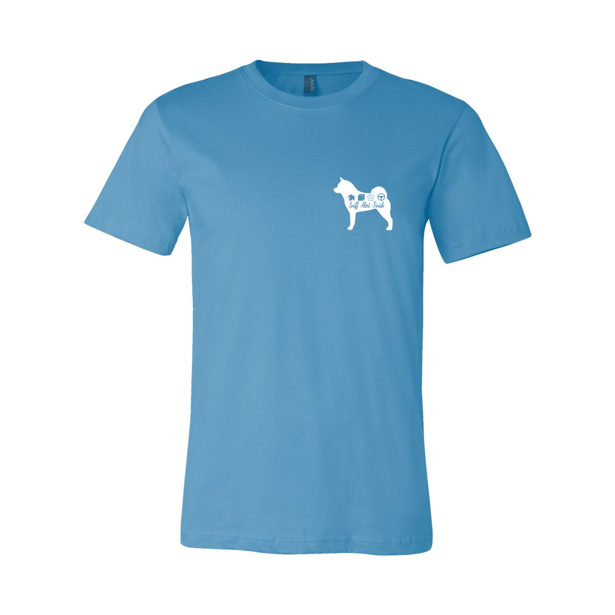 Akita Scent Sniff F/B Unisex SS Jersey Tee