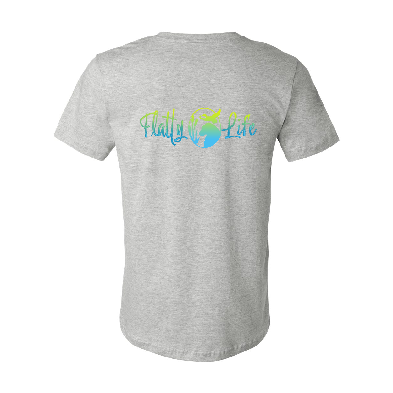 Flatty Life Front/Back Unisex SS Jersey Tee