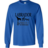Labrador Proud of It (Mom) Gildan LS