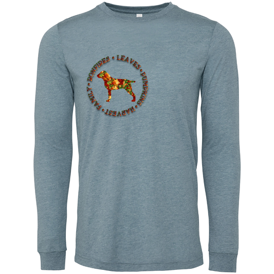 Fall Bracco Italiano Long Sleeve Jersey Tee - WagALotBowWow