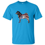 Patriotic Akita Gildan Unixsex Ultra Cotton T-Shirt