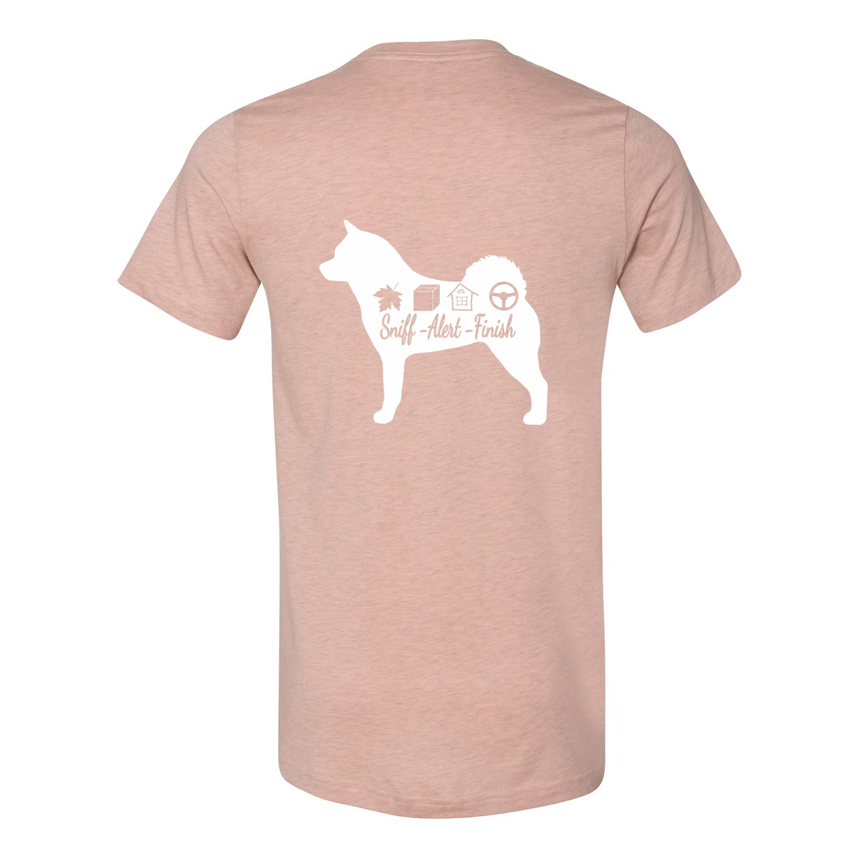 Akita Scent Sniff F/B Unisex SS Jersey Tee