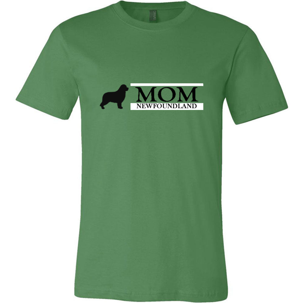 Newfoundland Mom Black Unisex Short Sleeve Jersey Tee