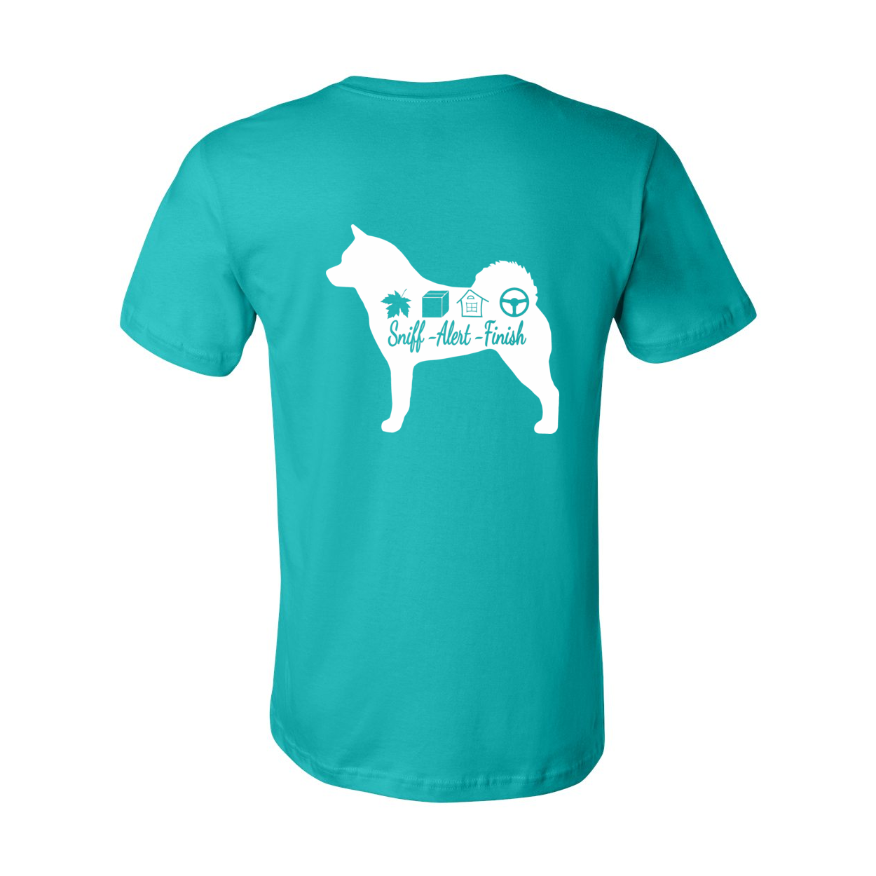 Akita Scent Sniff F/B Unisex SS Jersey Tee