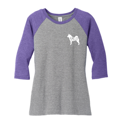 Akita Scent F/B 3/4-Sleeve Raglan