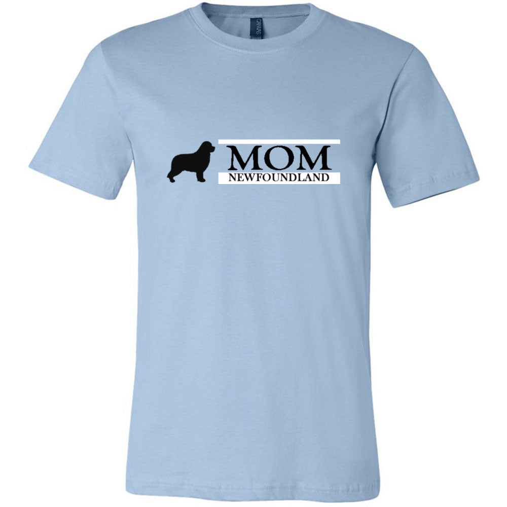 Newfoundland Mom Black Unisex Short Sleeve Jersey Tee