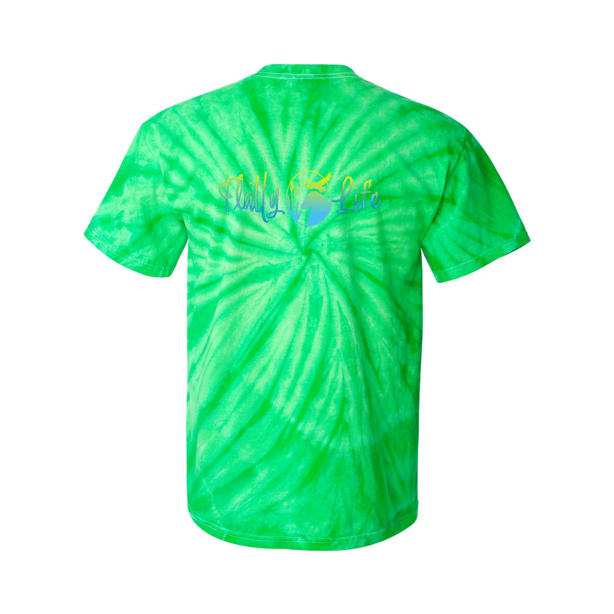 Flatty Life Front/Back Pinwheel SS T-Shirt