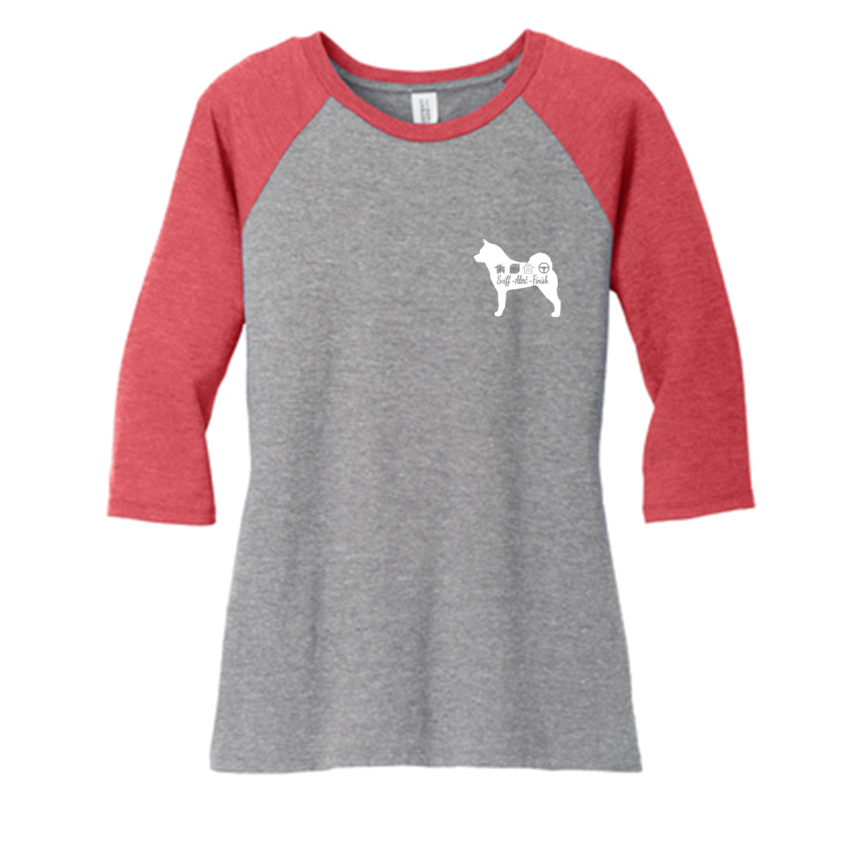 Akita Scent F/B 3/4-Sleeve Raglan