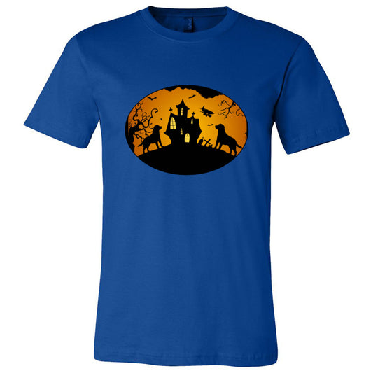 Labrador Halloween Unisex Short Sleeve Jersey Tee