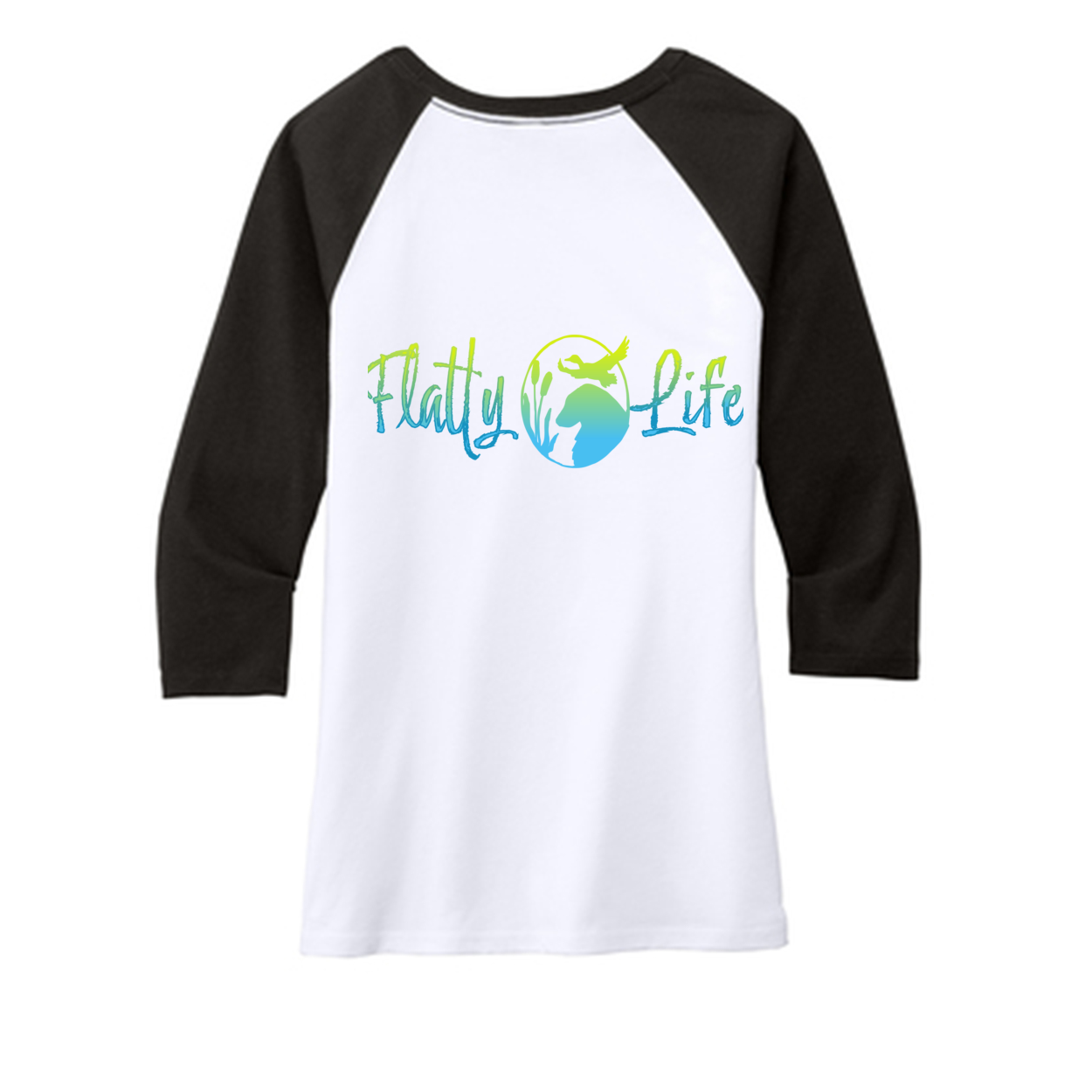 Flatty Life  3/4-Sleeve Raglan