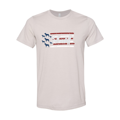 Test Flag Unisex Short Sleeve Jersey Tee