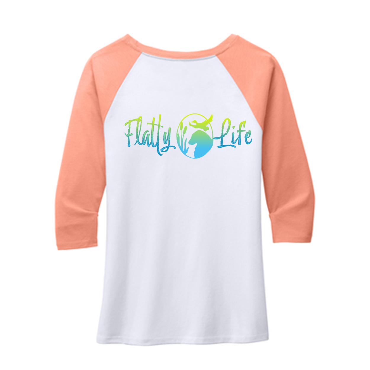 Flatty Life  3/4-Sleeve Raglan