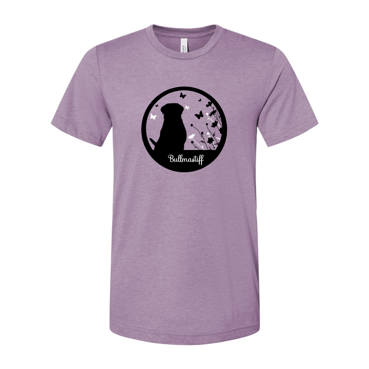 Bullmastiff Flowers Unisex SS S,M,L,XL