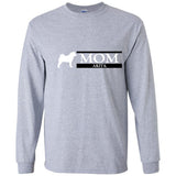 Akita Mom White Ultra Cotton Long Sleeve T-Shirt