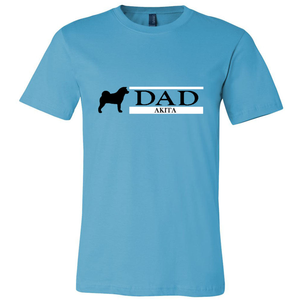 Akita Dad Unisex Short Sleeve Jersey Tee