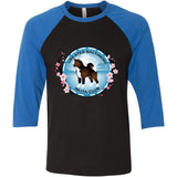 GBAC Logo Bella + Canvas - Unisex Three-Quarter Sleeve Baseball T-Shirt