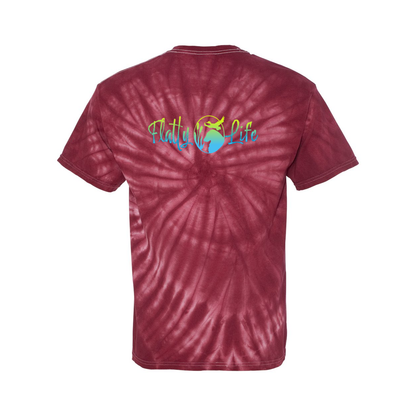 Flatty Life Front/Back Pinwheel SS T-Shirt