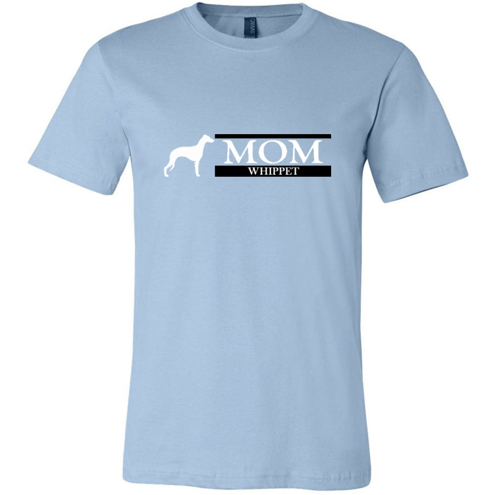 Whippet Mom White Unisex Short Sleeve Jersey Tee