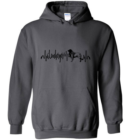 Leonberger Heartbeat Hoodie Unisex