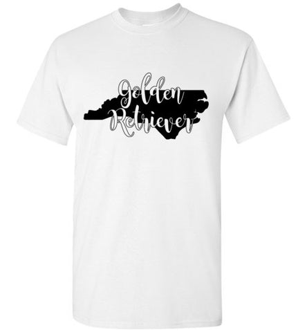 Unisex and Youth NC Golden Gildan Short Sleeve Black Print T-Shirt