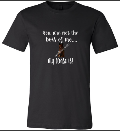 Custom Boss of Me IS Canvas Unisex T-Shirt