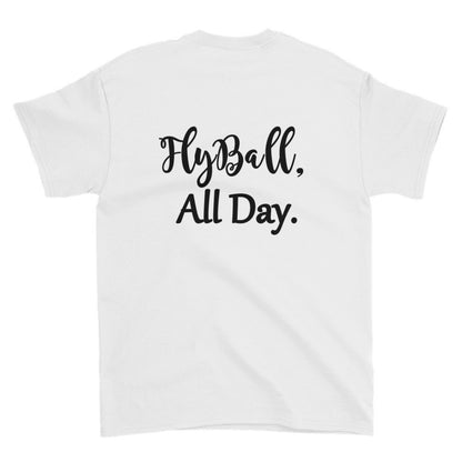 Fly Ball back Short sleeve t-shirt