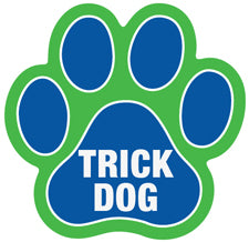 Mini Paw Trick Title Magnet - WagALotBowWow