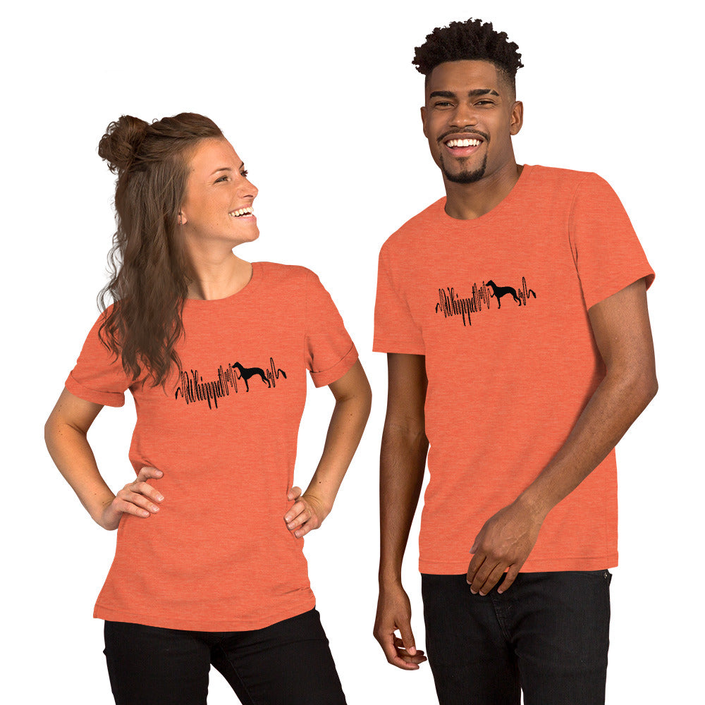 Whippet Heartbeat Short-Sleeve Unisex T-Shirt