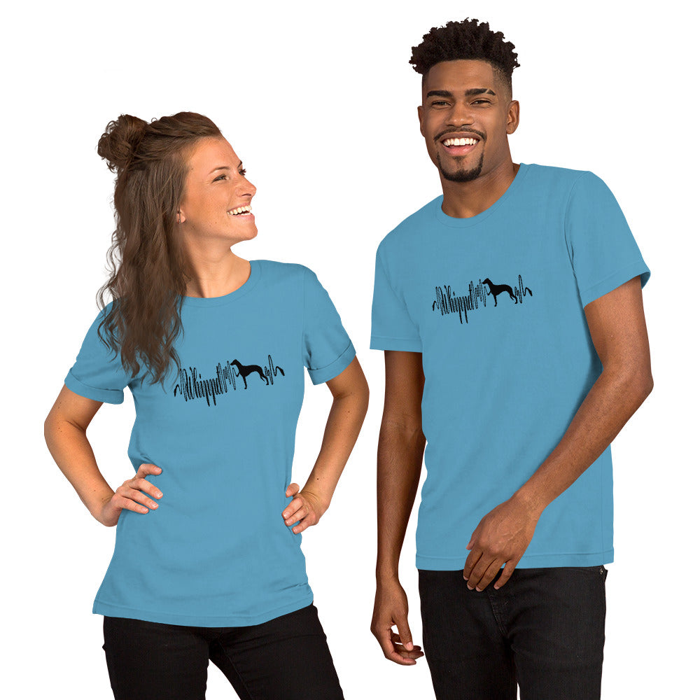 Whippet Heartbeat Short-Sleeve Unisex T-Shirt