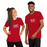 Bichon Frise Flag FlagShort-sleeve unisex t-shirt