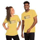 Keeshond Flag Short-sleeve unisex t-shirt